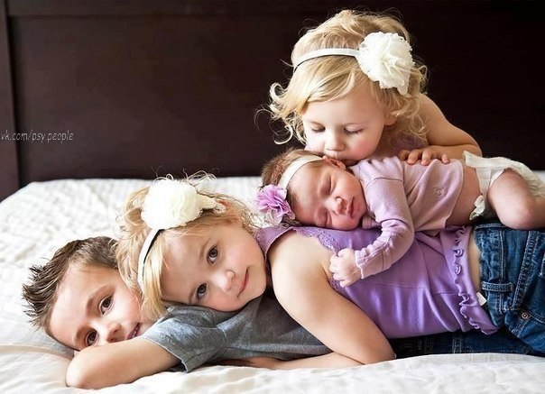 От большой любви рождаются красивые дети :)