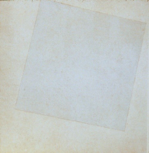 Kasimir Malevich, White on White, 1918