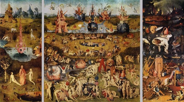 Иероним Босх, Сад земных наслаждений, 1500—1510 