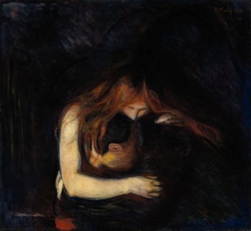 Edvard Munch, Vampires, 1893