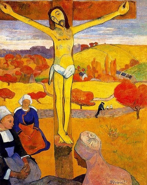 Поль Гоген, Жёлтый Христос, 1889