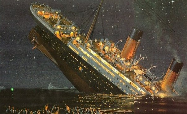 100 лет назад в ночь с 14 на 15 апреля 1912 года Титаник пошел на дно.