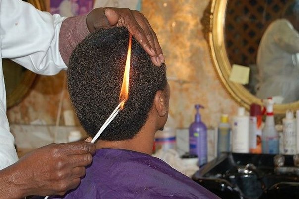 Как делается «африканская причёска»