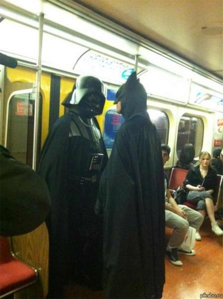 Неожиданная встреча в метро :)