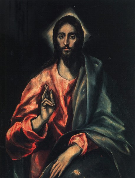 Эль Греко, Христос Спаситель, 1612