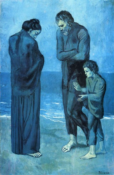 Пабло Пикассо, Трагедия, 1903